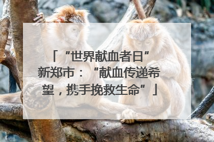 “世界献血者日” 新郑市：“献血传递希望，携手挽救生命”