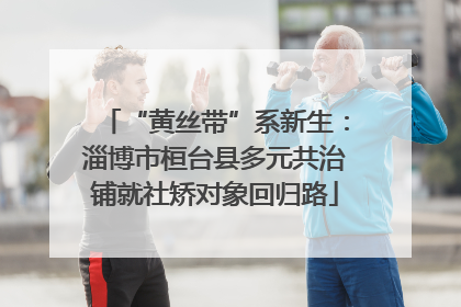 “黄丝带”系新生：淄博市桓台县多元共治铺就社矫对象回归路