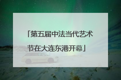 第五届中法当代艺术节在大连东港开幕