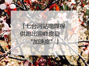 七台河站电煤保供跑出迎峰度夏 “加速度”
