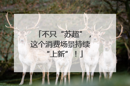不只“苏超”，这个消费场景持续“上新”！
