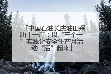 中国石油长庆油田采油十一厂：以“三个一”实践让安全生产月活动“活”起来