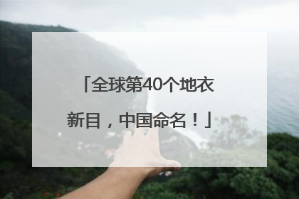 全球第40个地衣新目，中国命名！