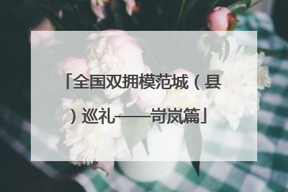 全国双拥模范城（县）巡礼——岢岚篇