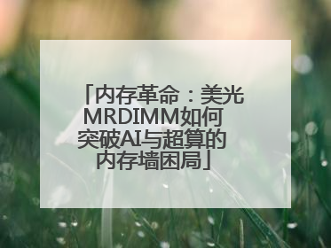 内存革命：美光MRDIMM如何突破AI与超算的内存墙困局