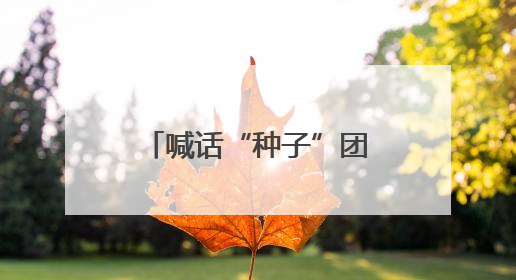 喊话“种子”团队，接过双肩包来开福“合伙”
