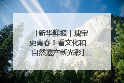 新华鲜报｜瑰宝更青春！看文化和自然遗产新光彩