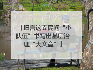 旧宫这支民间“小队伍”书写出基层治理“大文章”
