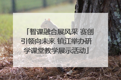 智课融合展风采 赛创引领向未来 镇江举办研学课堂教学展示活动
