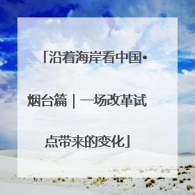 沿着海岸看中国•烟台篇｜一场改革试点带来的变化