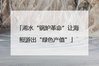 浠水“锅炉革命”让海鳗游出“绿色产值”