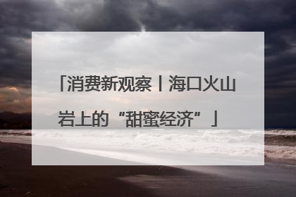 消费新观察丨海口火山岩上的“甜蜜经济”