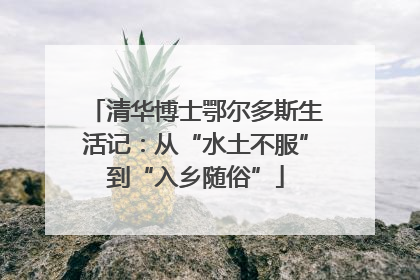 清华博士鄂尔多斯生活记：从“水土不服”到“入乡随俗”