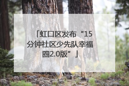 虹口区发布“15分钟社区少先队幸福圈2.0版”