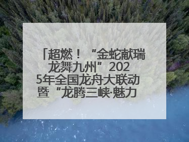 超燃！“金蛇献瑞 龙舞九州”2025年全国龙舟大联动暨“龙腾三峡·魅力巫山”龙舟邀请赛圆满落幕！