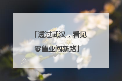 透过武汉，看见零售业闯新路