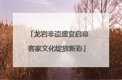 龙岩非遗盛宴启幕 客家文化绽放新彩